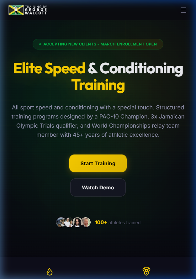 Training by George Walcott